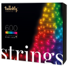 Strings light installation with 600 LEDs 48m